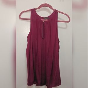 Vince Camuto Pink Keyhole Top